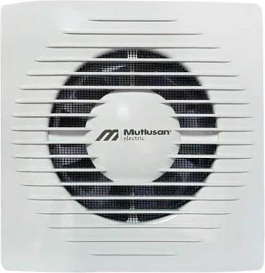 Mutlusan Wall-mounted Ventilator Bathroom 100mm White