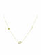 Senzio Belibasakis Charm mit Design Tiara aus Gold 9 K mit Zirkon