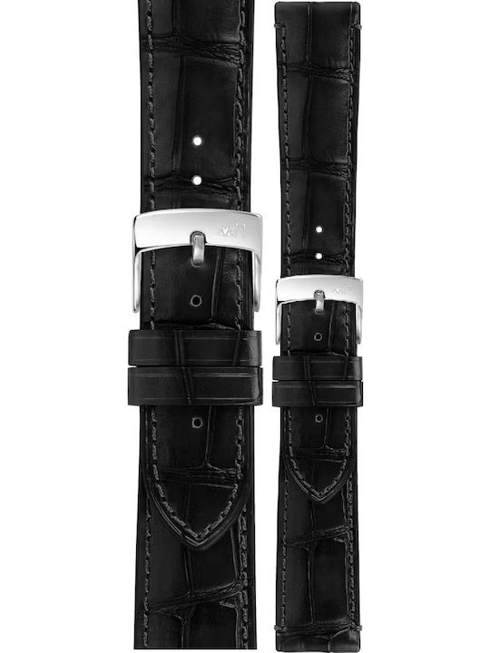 Morellato Tiepolo Leather Strap Black