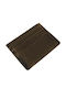 Leather Men's Wallet Cards Brown