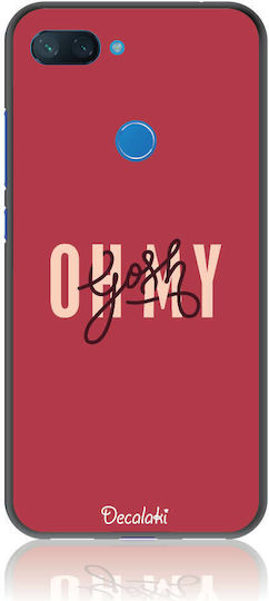 Oh My Gosh Back Cover Silicone Multicolour (Xiaomi Mi 8 Lite)