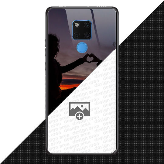 Σχεδίασε Back Cover Tempered Glass Πολύχρωμο (Huawei Mate 20)