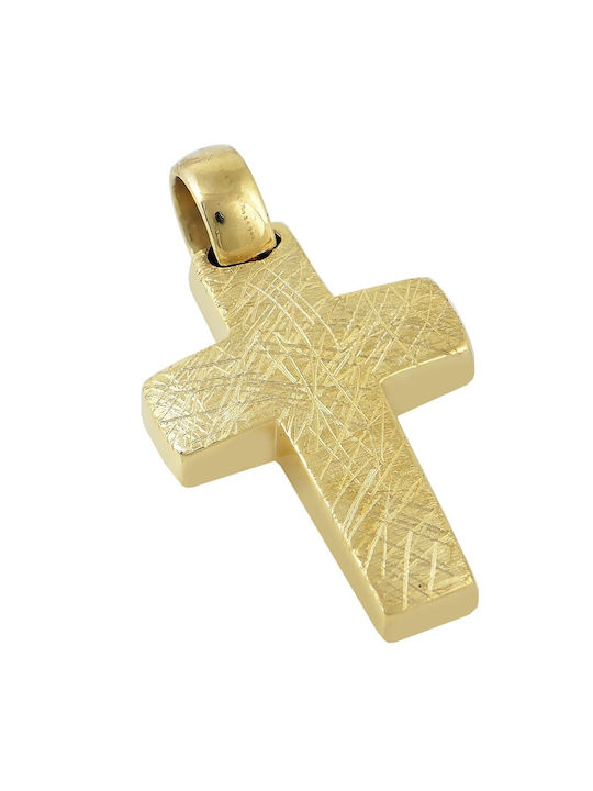 Filva Oro Herren Gold Kreuz 14K