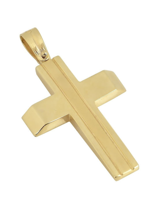 Filva Oro Men's Gold Cross 14K