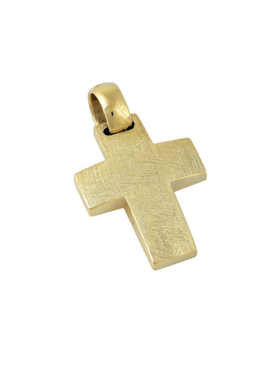 Filva Oro Men's Gold Cross 14K