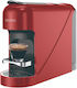 Royalty Line Capsule Coffee Machine Nespresso Pressure 20bar Red