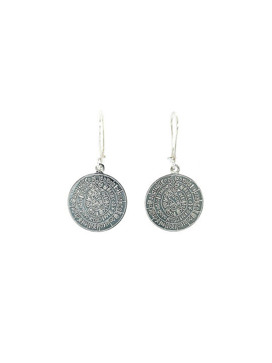 Drandakis Earrings Pendants made of Silver