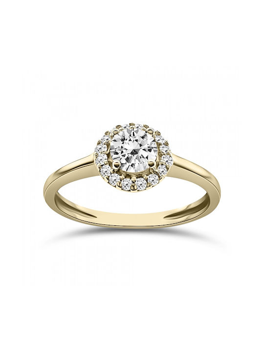 Chrilia Single Stone from Gold 14K