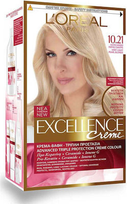 L'Oreal Paris Excellence Cream No Hair Dye 10.21 Persimmon Perle