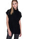 Ale - The Non Usual Casual Women's Blouse Short Sleeve Black