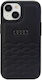 Audi Back Cover Plastic Negru (iPhone 15 Plus / 16 Plus)
