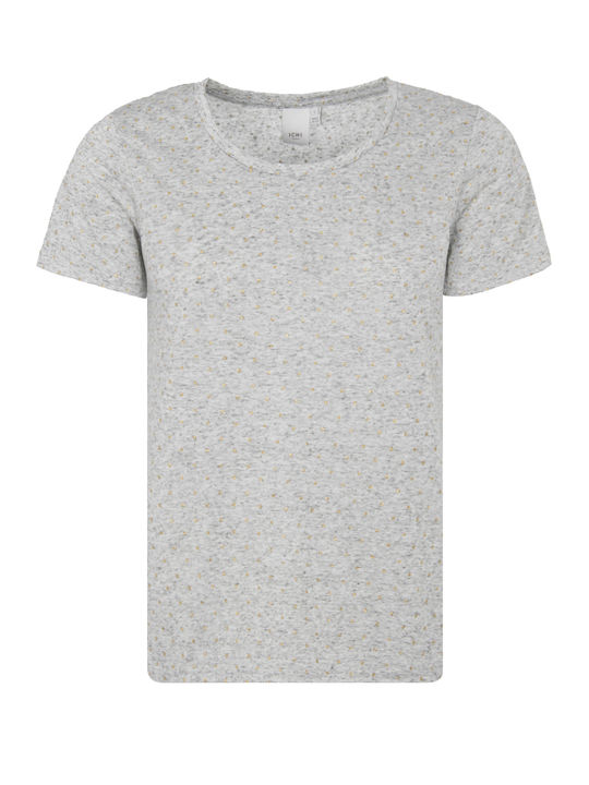 ICHI Damen T-shirt Gray