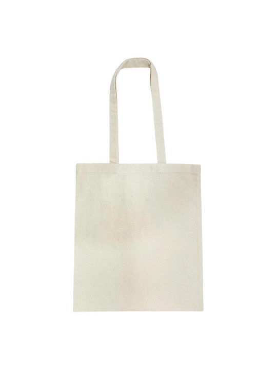 Shugon Βαμβακερή Τσάντα για Ψώνια σε Μπεζ χρώμα