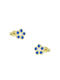 Senzio Belibasakis Kids Earrings Studs made of Gold 9K