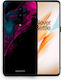 Smartfits Watercolor Pink Black Back Cover Ροζ (OnePlus 8)