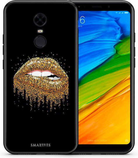 Smartfits Valentine Golden Back Cover Χρυσό (Redmi 5)