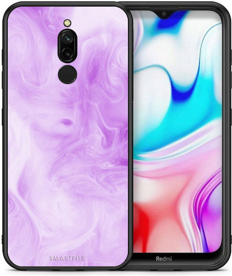 Smartfits Watercolor Lavender Back Cover Μωβ (Redmi 8)