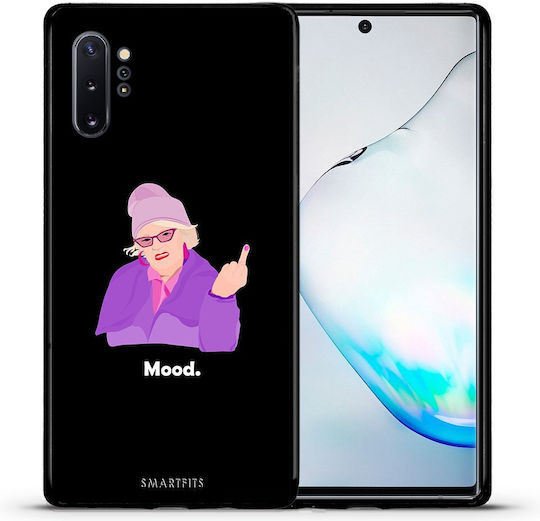 Smartfits Grandma Mood Black Back Cover Μαύρο (Galaxy Note 10+)