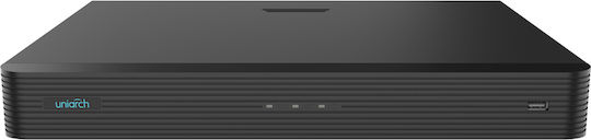 Uniarch NVR-216S2-P16 Καταγραφικό NVR 16 Καναλιών με Ανάλυση 4K