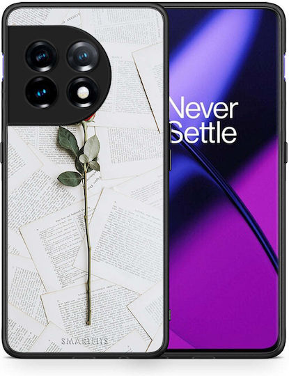 Smartfits Red Rose Back Cover Κόκκινο (OnePlus 11)