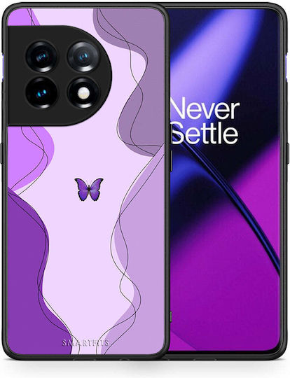 Smartfits Purple Mariposa Umschlag Rückseite Lila (OnePlus 11) 8459061723475_46793752412499