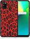 Smartfits Animal Red Leopard Back Cover Κόκκινο (Realme 7i)