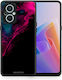 Smartfits Watercolor Pink Black Back Cover Pink (Oppo Reno7 Lite) 8427253596499_46685793747283