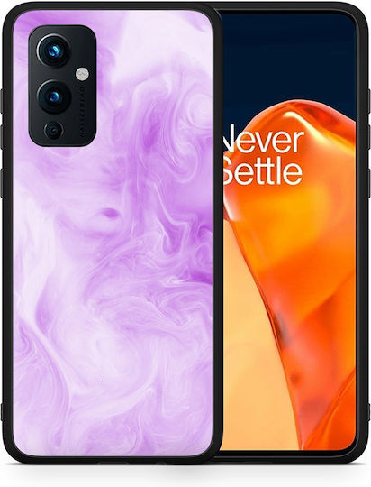 Smartfits Watercolor Lavender Back Cover Purple (OnePlus 9) 7055984623771_41099124965531
