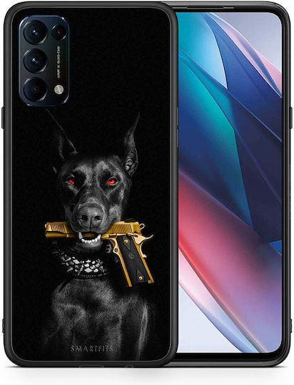 Smartfits Golden Gun Back Cover Auriu (Oppo Find X3 Lite) 7634051793051_43310362689691