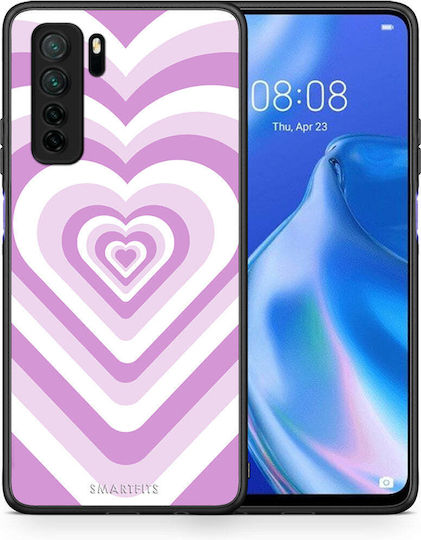 Smartfits Lilac Hearts Back Cover Lila (Huawei P40 Lite 5G) 8428754633043_46697314124115