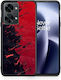 Smartfits Red Paint Back Cover Κόκκινο (OnePlus Nord 2T)