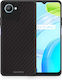 Smartfits Carbon Black Задна корица Черен (Realme C30)