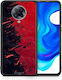 Smartfits Red Paint Задна корица Червен (Poco F2 Pro)
