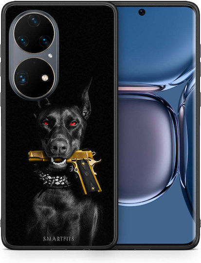 Smartfits Golden Gun Umschlag Rückseite Gold (Huawei P50)