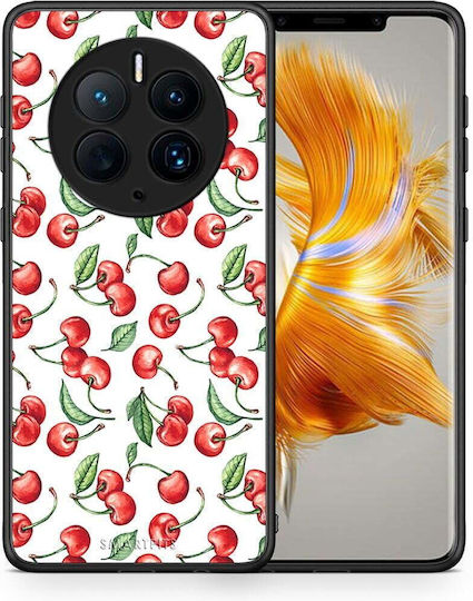 Smartfits Cherry Summer Back Cover Μπορντό (Huawei Mate 50 Pro)