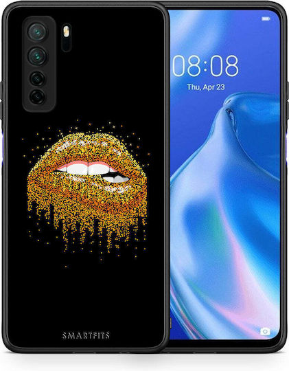 Smartfits Valentine Golden Back Cover Χρυσό (Huawei P40 Lite 5G)