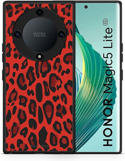 Smartfits Animal Red Leopard Back Cover Red (Honor Magic5 Lite) 8428712493395_46696623210835