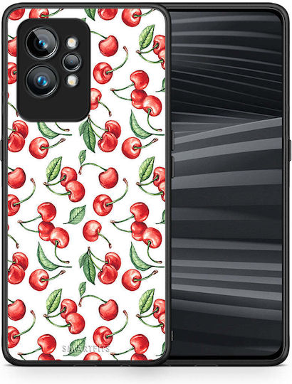 Smartfits Cherry Summer Back Cover Burgundy (Realme GT2 Pro)