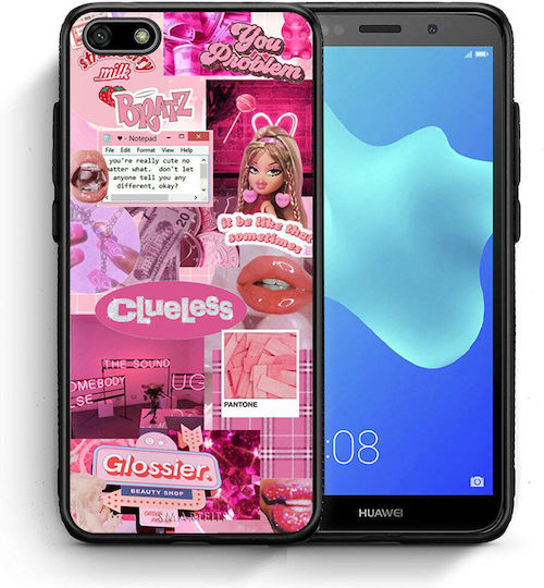Smartfits Pink Love Back Cover Pink (Huawei Y5 2018)