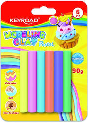 Keyroad Plasticines in Box 6pcs KR972235