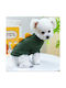 Strickpullover Hund in Grün Farbe