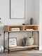 Console Table Wood & Metal L100xW30.5xH75cm