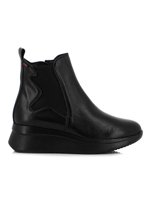 Callaghan Leather Women's Ankle Boots Black