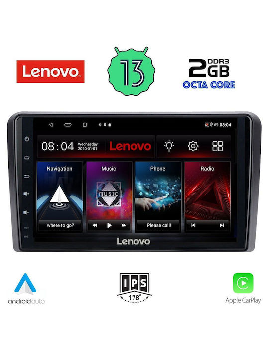 Lenovo Car-Audiosystem für Honda Jazz 2019> (Bluetooth/USB/WiFi/GPS/Apple-Carplay/Android-Auto) mit Touchscreen 10"