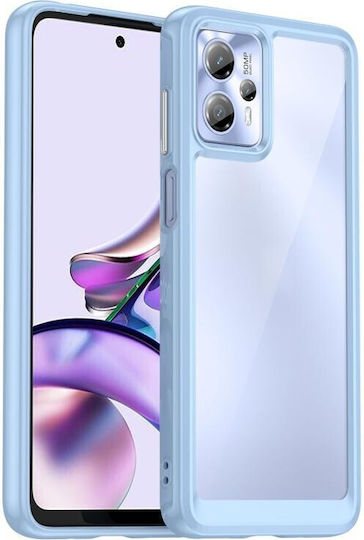 Colorful Series Back Cover Silicone Blue (Moto G13)