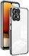 Color Frame Διάφανη Back Cover Σιλικόνης Μαύρο (Moto G13)