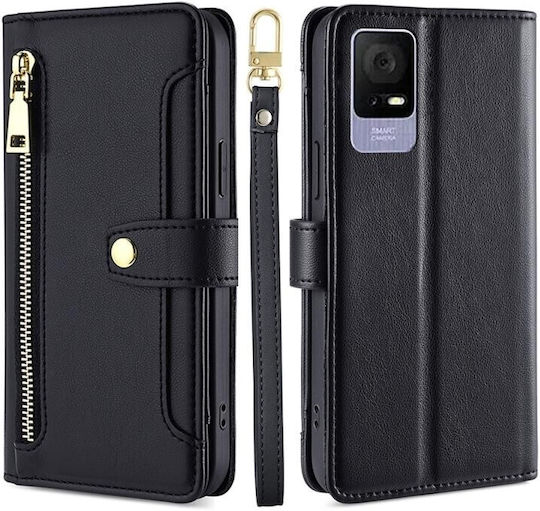 Zipper Brieftasche Schwarz (TCL 405)