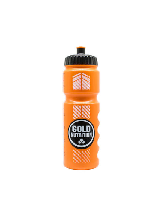 Gold Nutrition Παγούρι Πλαστικό Ποδηλάτου 700ml Πορτοκαλί