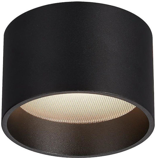 VK Lighting Plafonieră de Tavan Baie 11buc Neagră cu LED Integrat