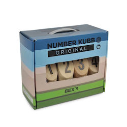 Bex Παιχνίδι Εσωτερικού Χώρου Number Kubb Original Rubber Bex Παιχνίδι Εσωτερικού Χώρου Number Kubb Original Rubber